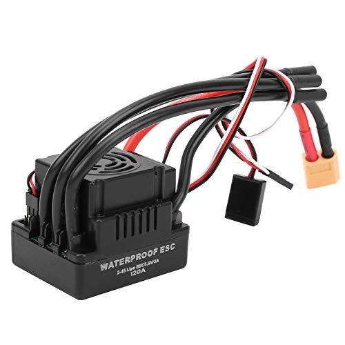 Brushless ESC,Super Fluent Throttle Multiple Functions RC Speed Controller
