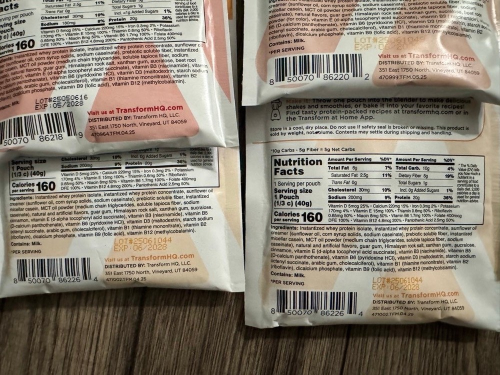 Limited Edition Trial Pack Transform HQ Bundle - 3 Different Flavors, 5 Packets