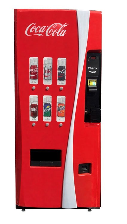 Royal 550 Coke Freestyle Beverage Soda Vending Machine (Refurbished)