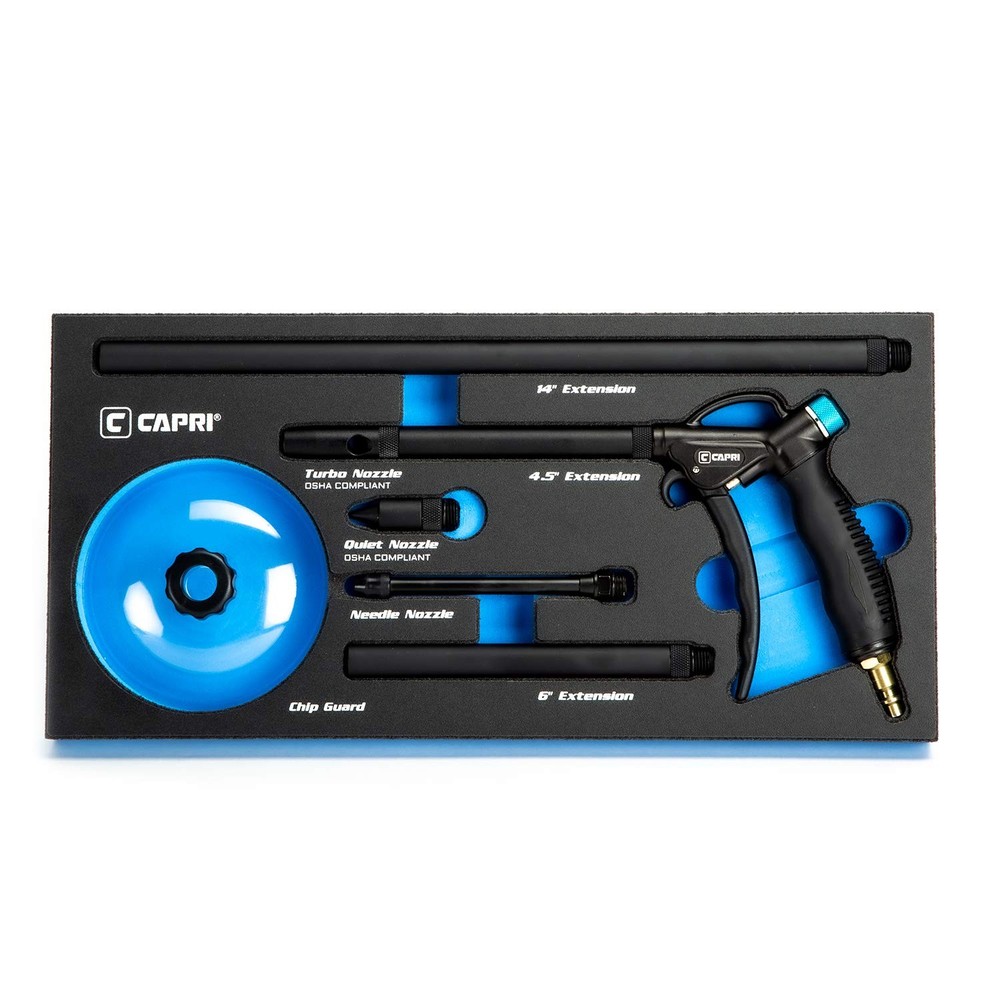 Capri Tools Air Blow Gun (High Performance Gun/Master Set),...