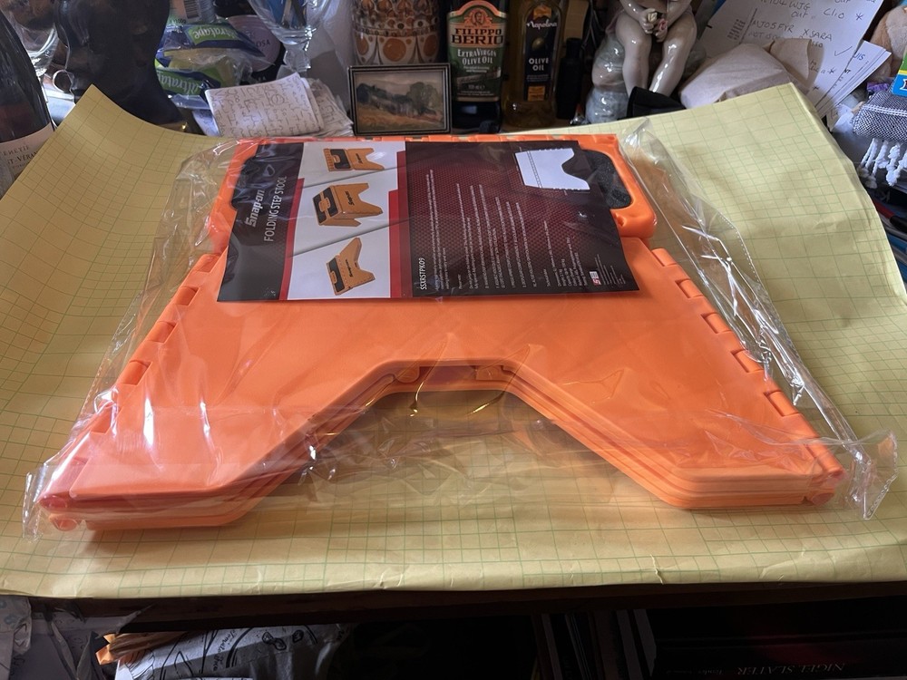 Snap On Step Stool Orange