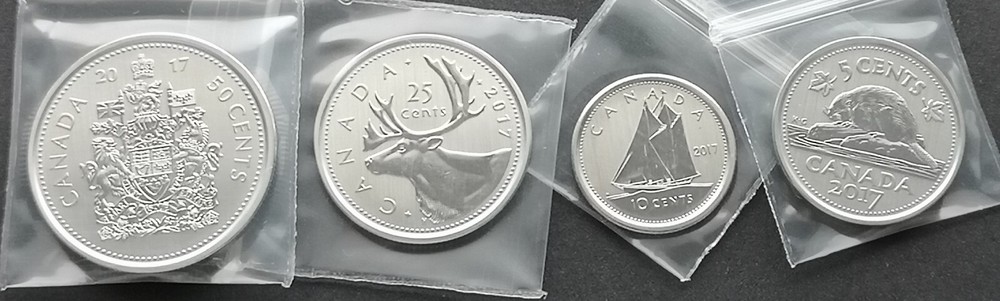 ***  CANADA  2017  SPECIMEN  COINS  SET  ***