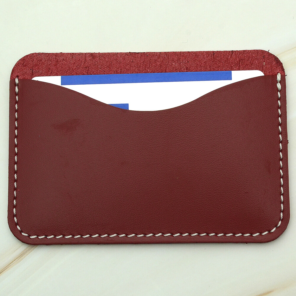 DIY set with one pocket Simple card cases, Making DIY, Leather craft tools