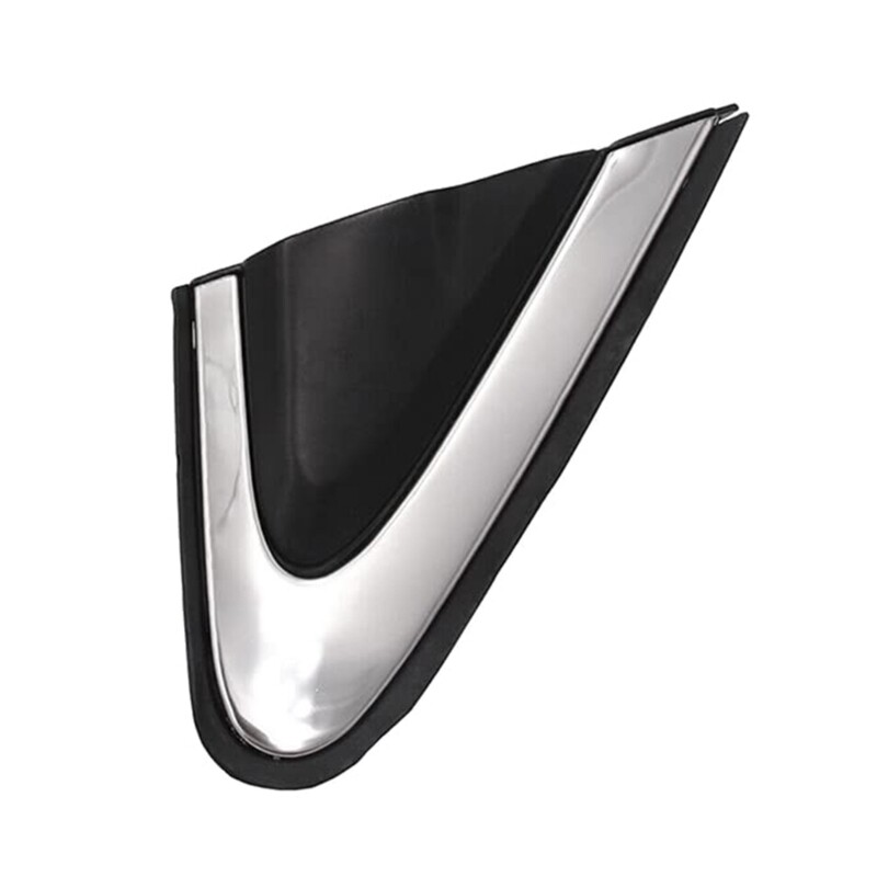Front Mirror Triangle Corner Pillar Trim Plastic Black for CR-V 2012-2016