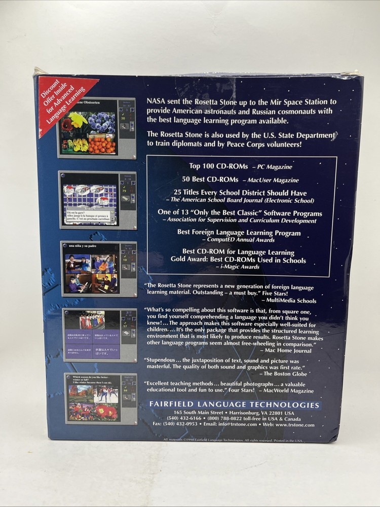 The Rosetta Stone: Hindi Explorer • CD-Rom For Windows & Mac • Mint