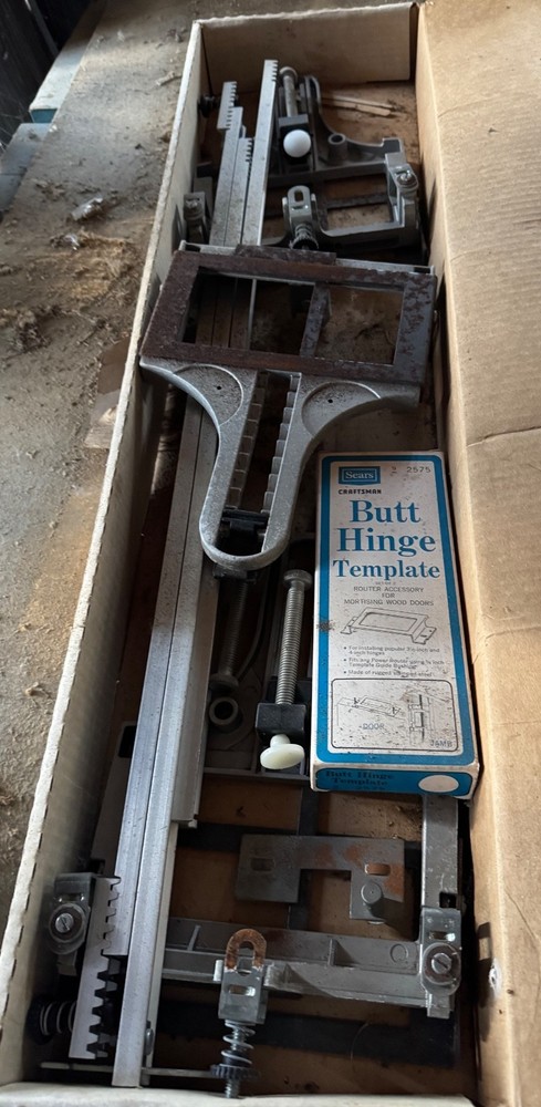 Craftsman Butt Hinge Template Set - Model: 9-2575