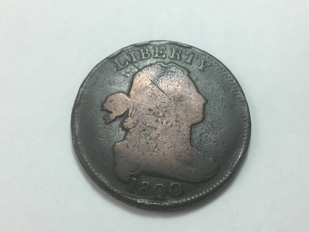1800 Draped Bust Large Cent, Normal Date, S-211