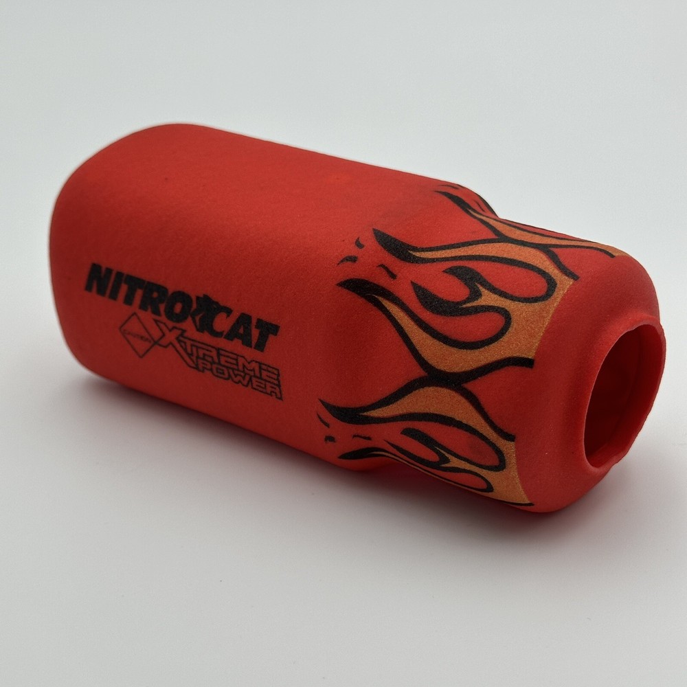 1355-XLBR Aircat Nitrocat Red Flame Boot