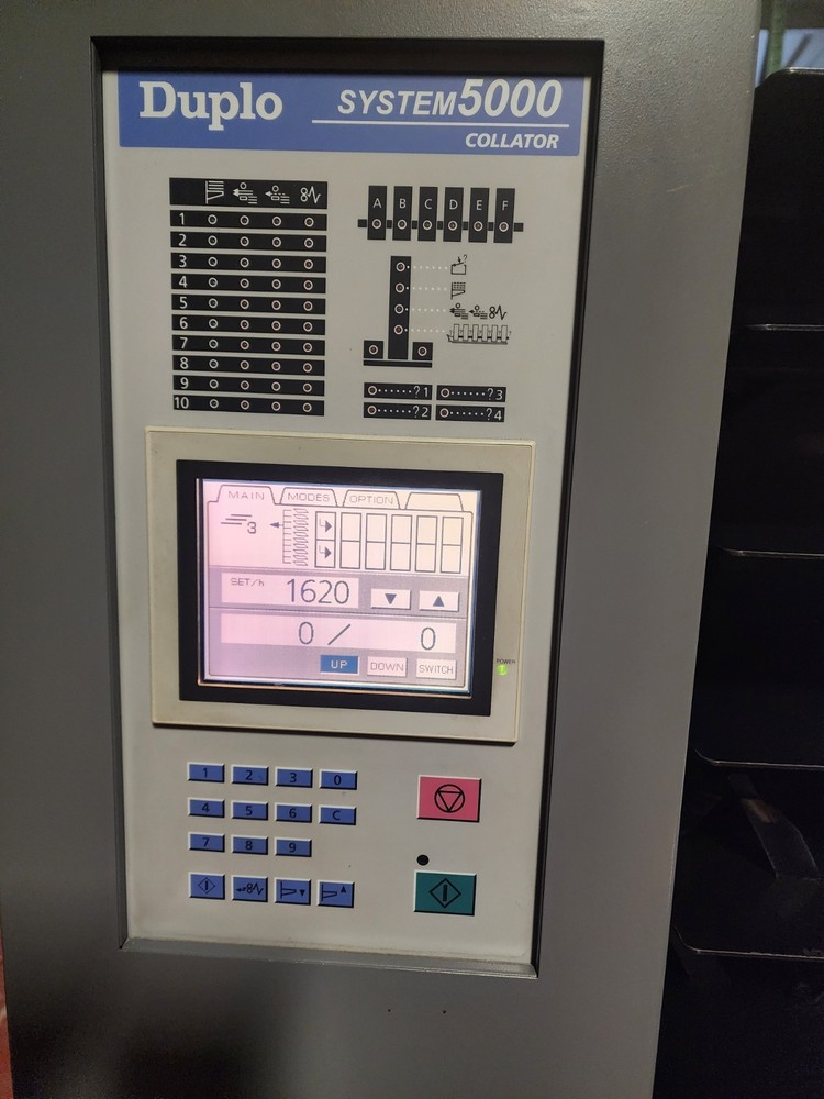 DUPLO DC 10/60 10 BIN PROGRAMMABLE COLLATOR TOWER