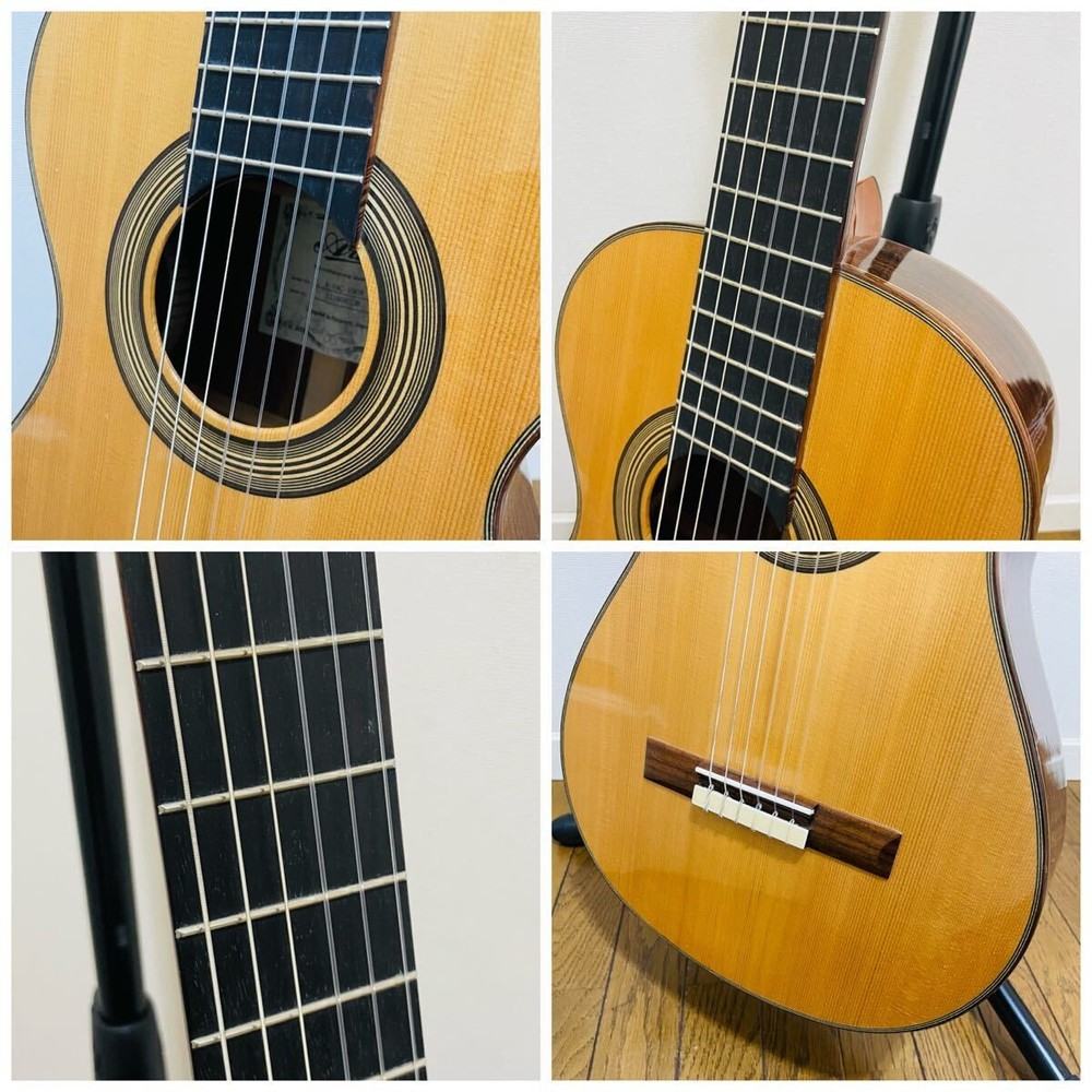 ARIA A-19C-100N Classical Guitar with Crack and String Exchange