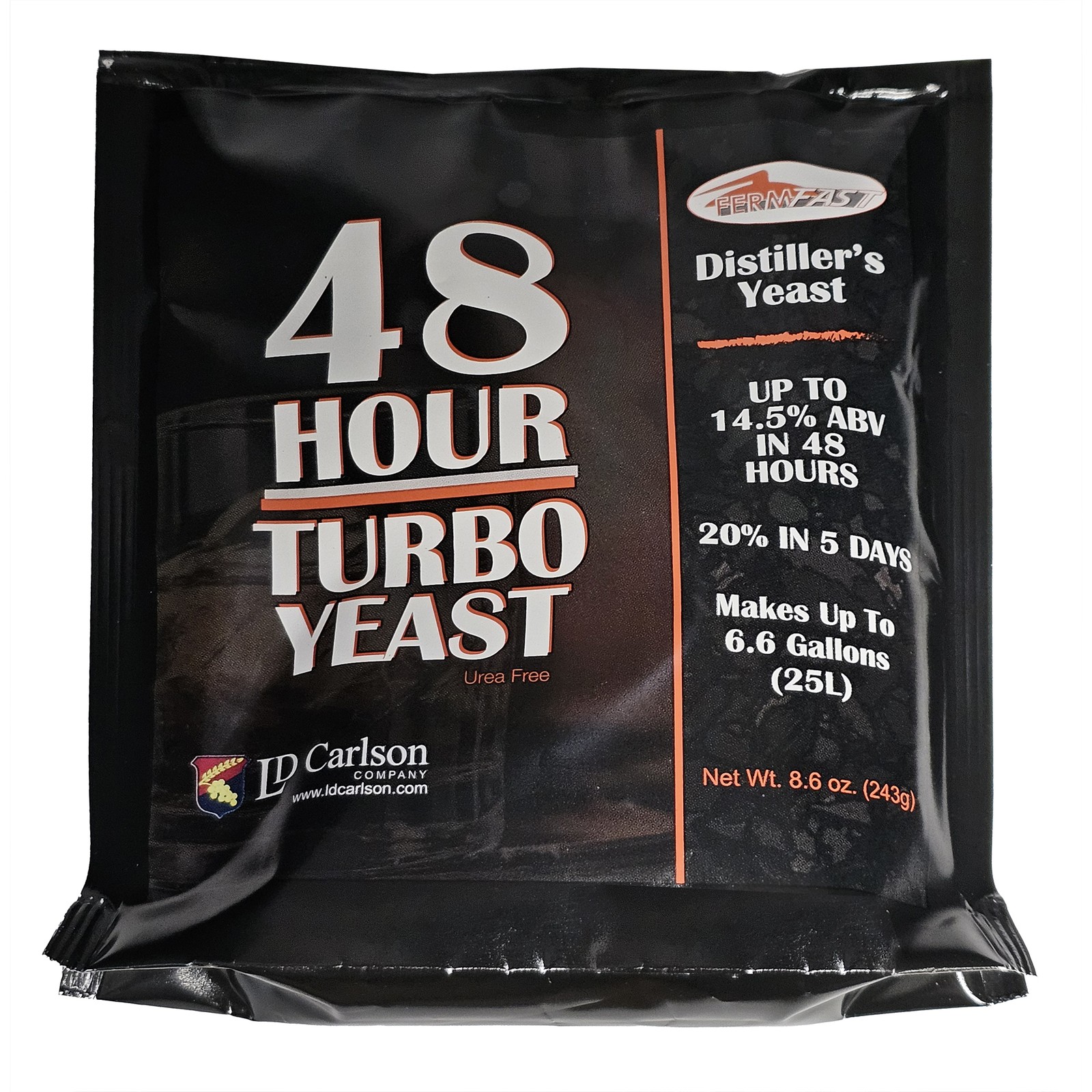 48 HOUR TURBO YEAST FERMFAST 243g PACKET