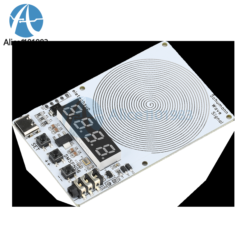 Adjustable 0.01Hz~9999Hz Frequency Schumann Wave Generator 4Bit Digital Display