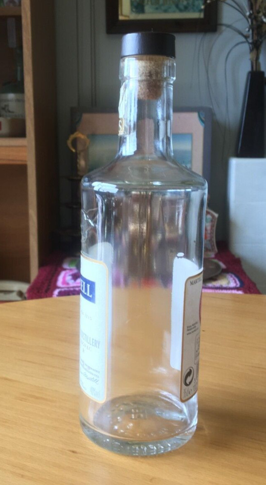 EMPTY MARTELL COGNAC 35CL BOTTLE