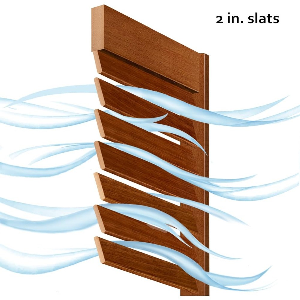 Kimberly Bay Closet Door, Bi-Fold, Plantation Louver-Panel Solid Core Unfinished