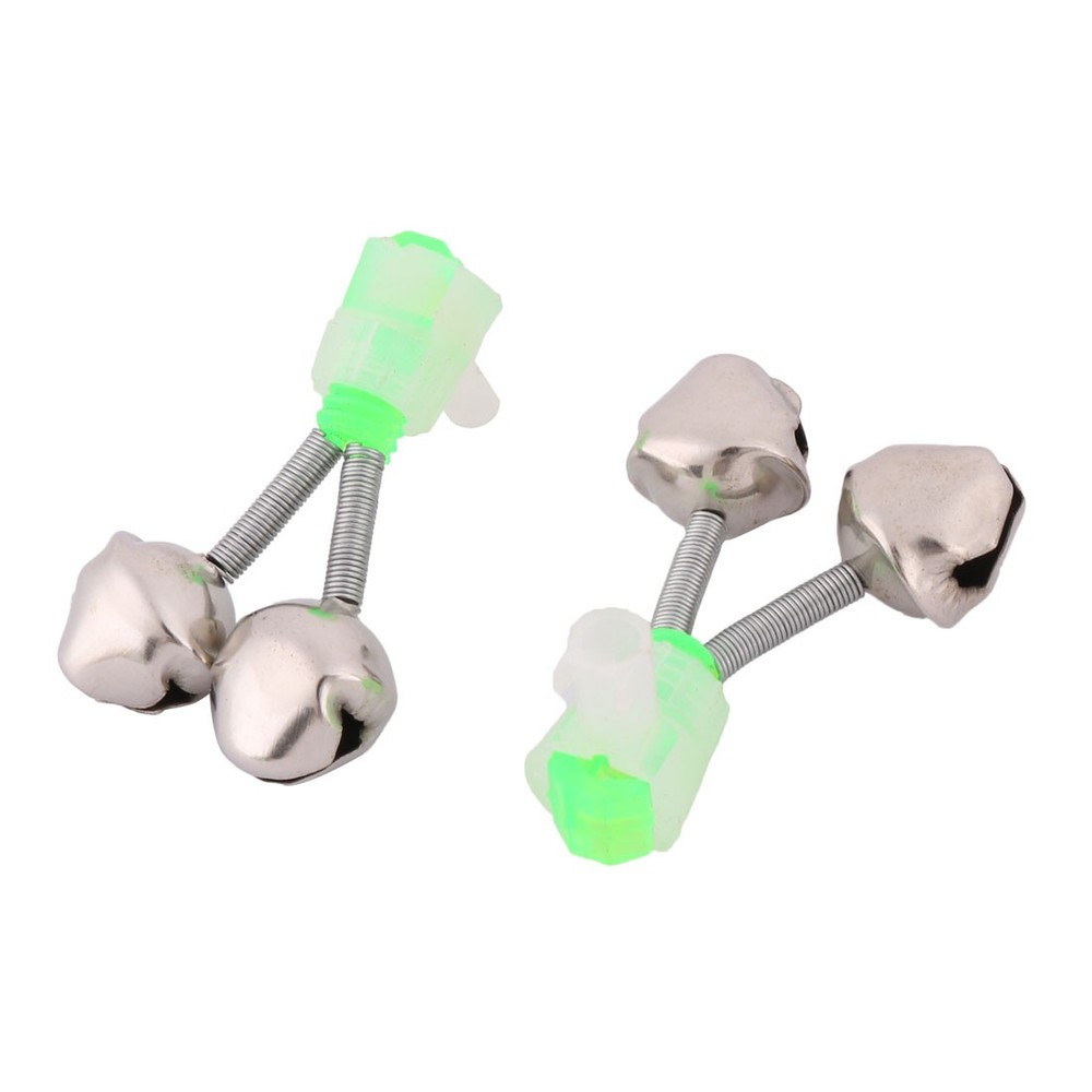 Fishing Rod Tips Bell Baits Alarm Double Ring 5PCS