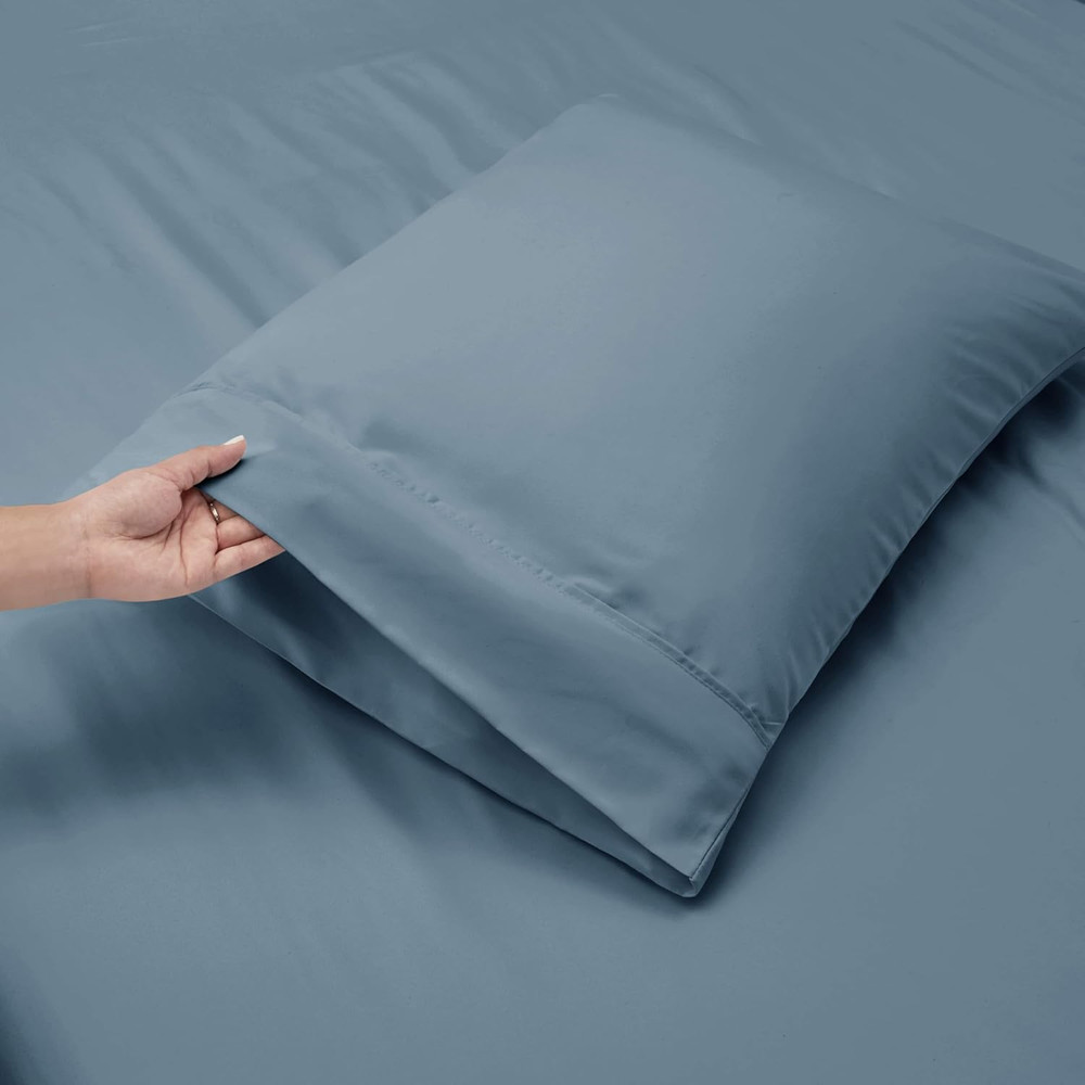 Bed Sheets, Luxury Soft 6 Piece Bed Sheet Set Extra Deep Pocket Fitted Sheets Fi