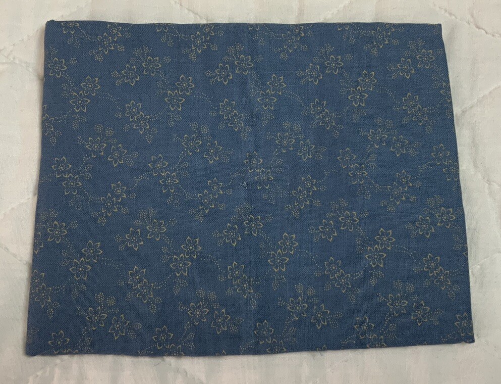 Vintage Antique Quilt Table Topper, Small, Patchwork Quilt Pieces, Nine Patch