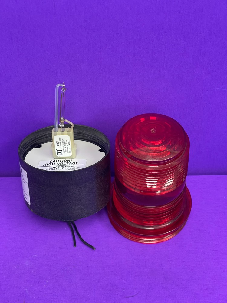 Tomar Electronics 495S-120 Red Microstrobe Flashing Light 120V tested