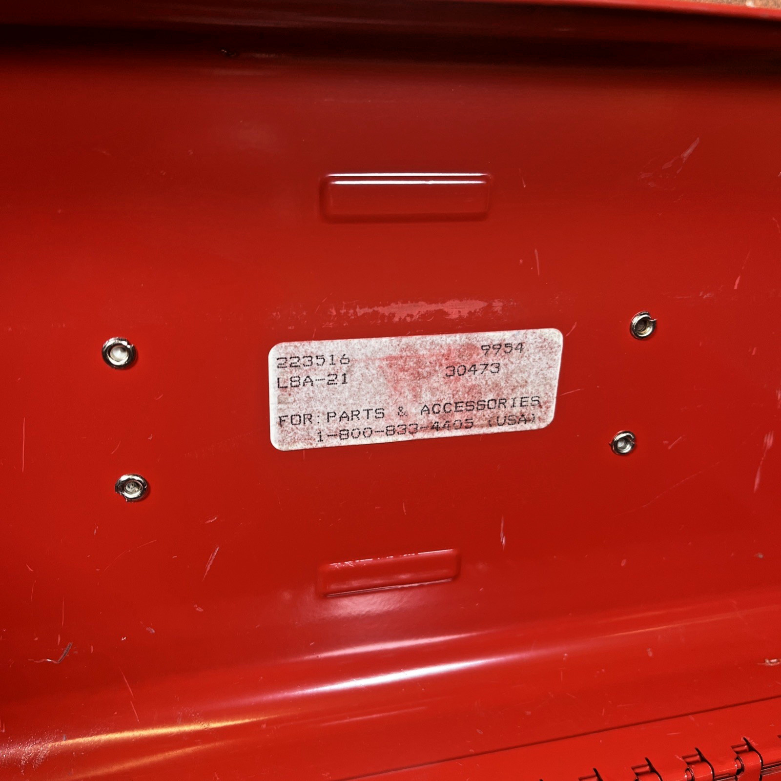 Proto metal tool box vintage Red 15 in Lockable With Tray Top Handle Clean Good