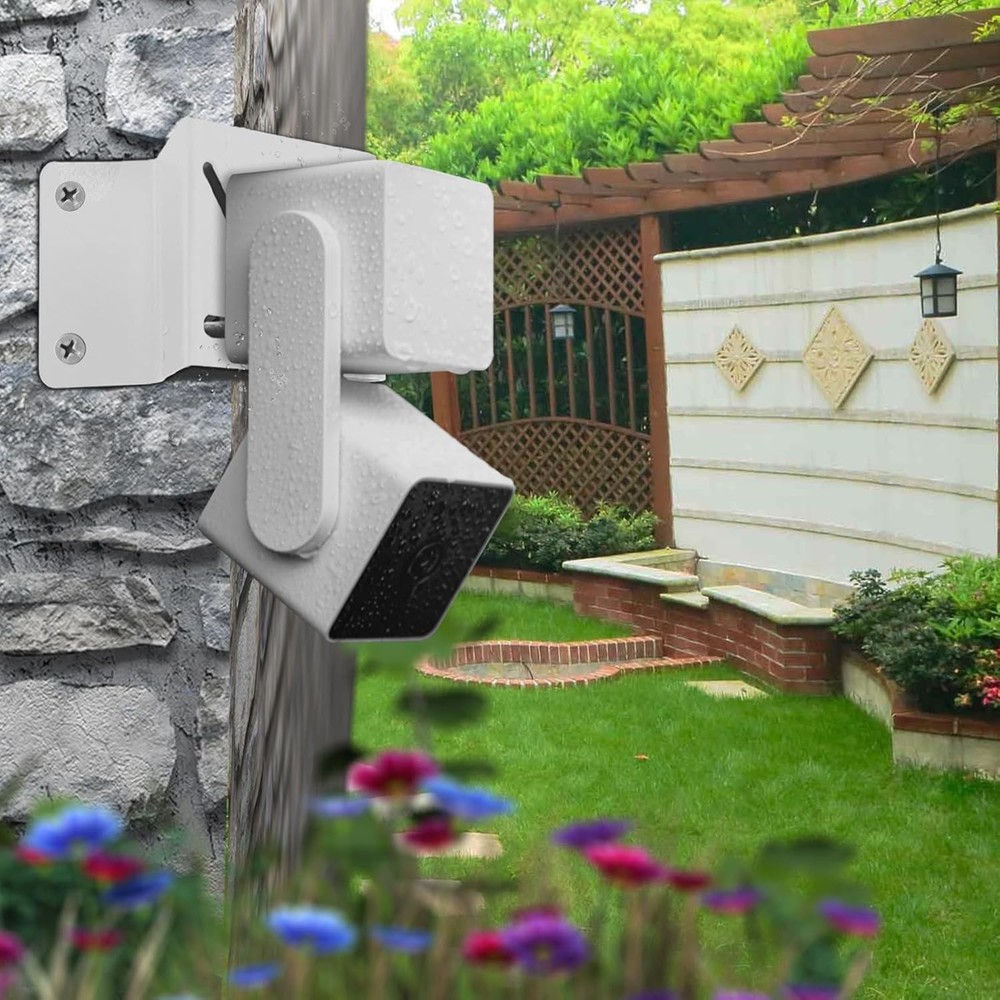 Rust-Resistant Corner Mount Bracket for Secure 270° Camera Views - All Cameras