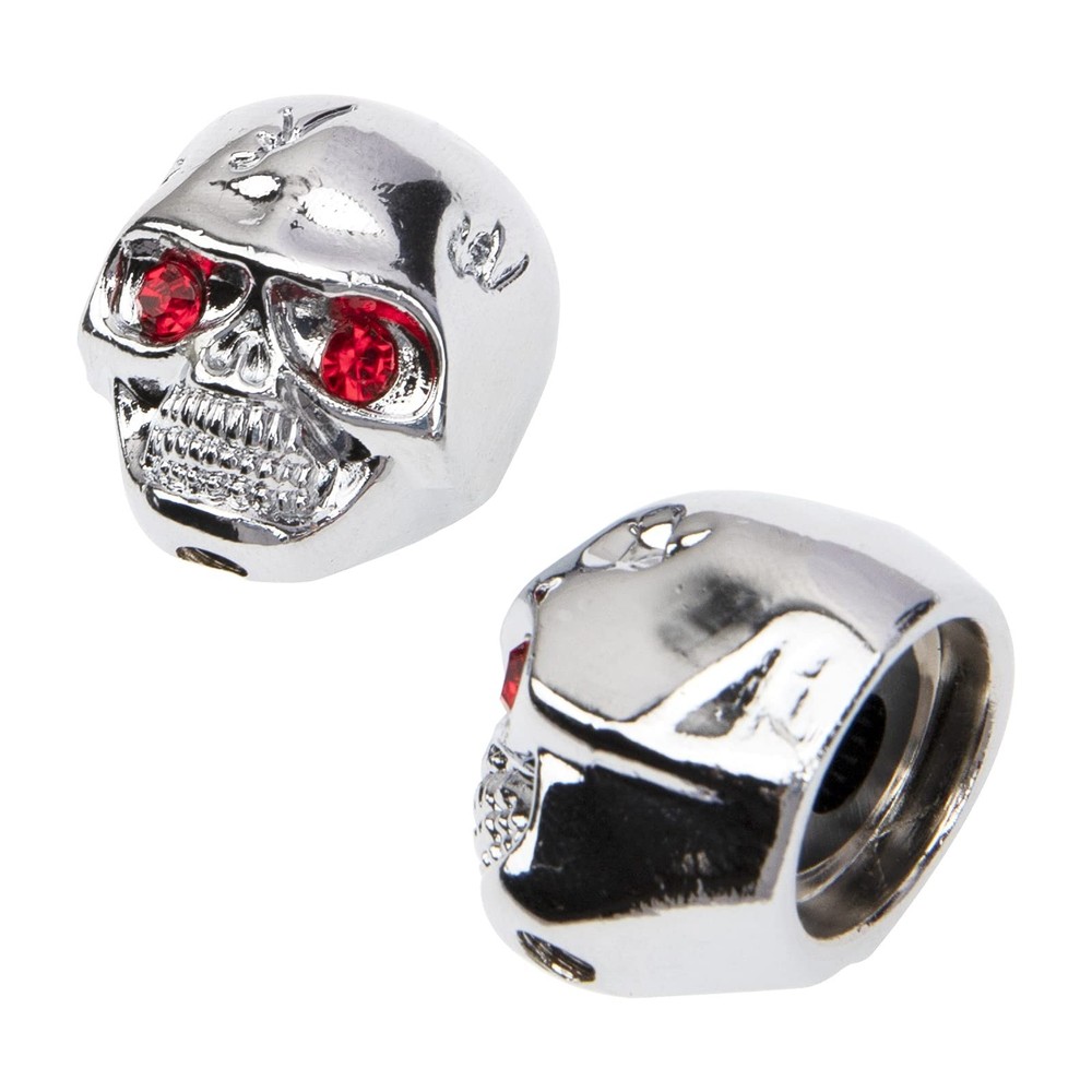 4Pcs Electric Guitar Tone Knobs - Skull Head Knobs Compatible with Electric G...