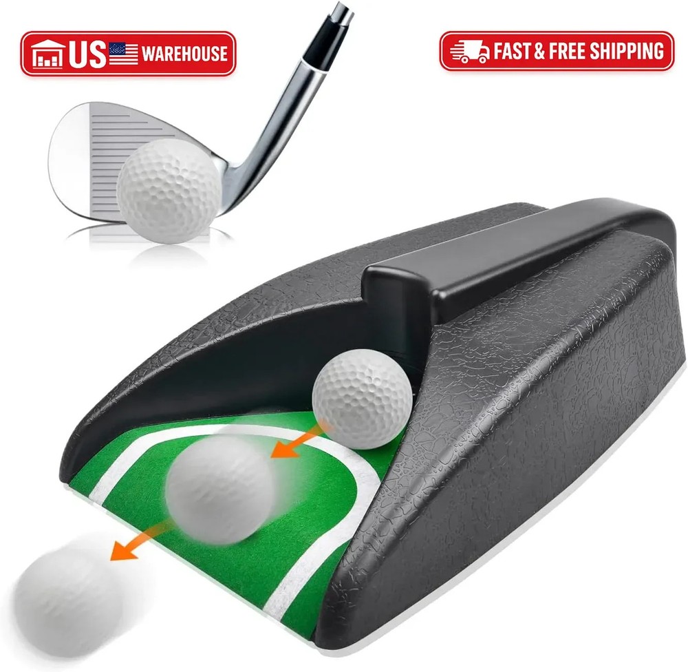 Automatic Putting Machine - Auto Returning Golf Cup Training Aid for Indoor/Outd