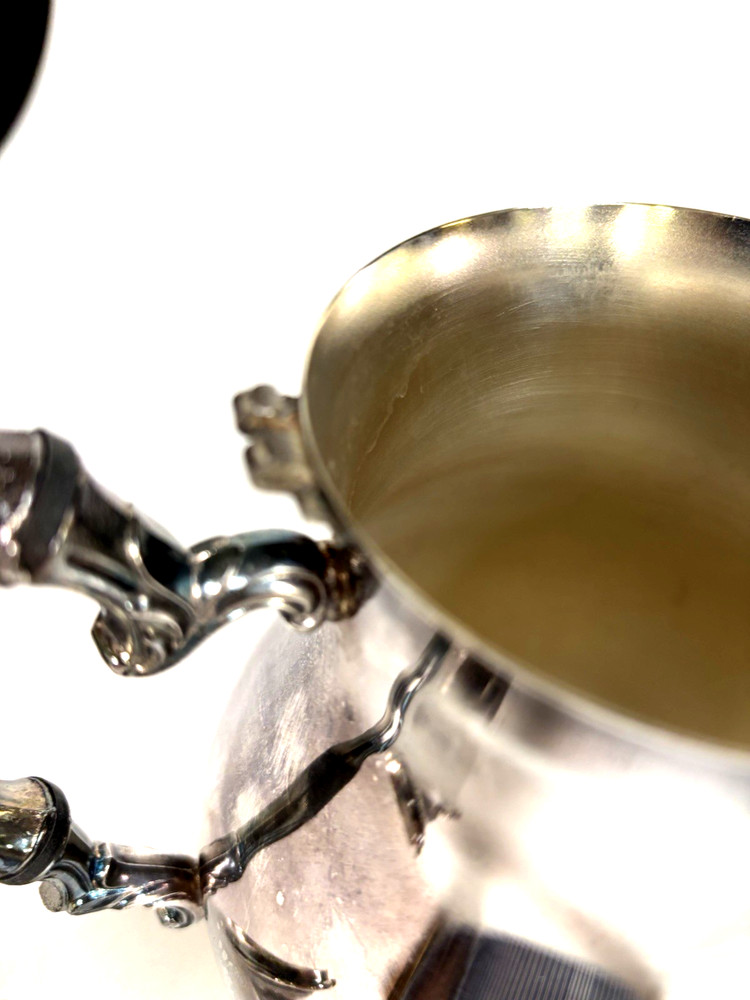 LS Co. Tea / Coffee Pot Silverplated 9" Tall