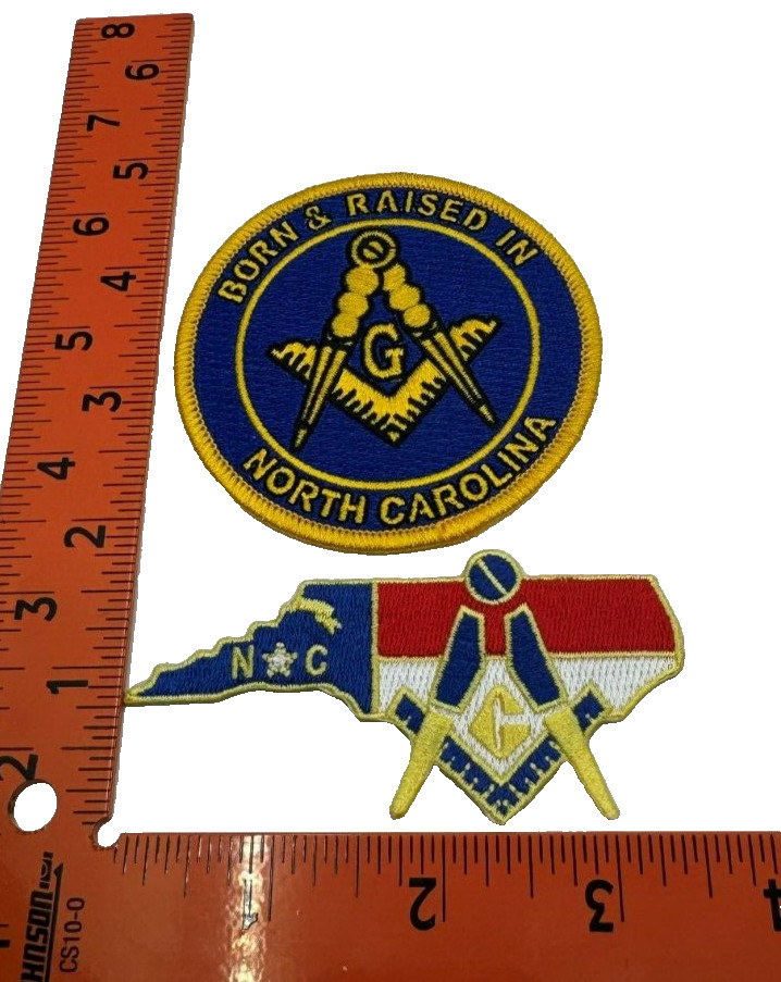 Masonic North Carolina Patch Bundle