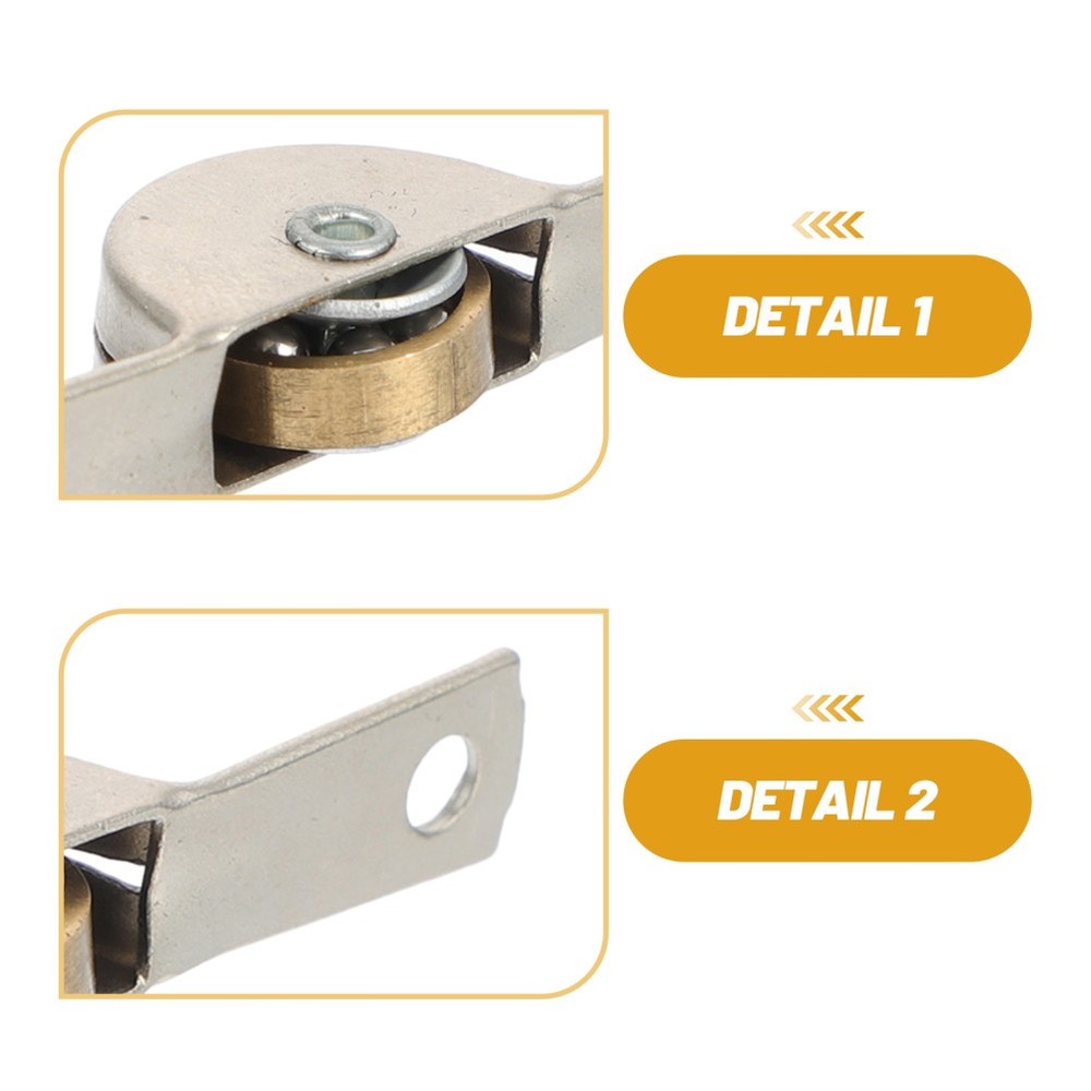 10 Pcs Sliding Door Roller Replacement Rollers Cabinets Doors Pulleys Wheels