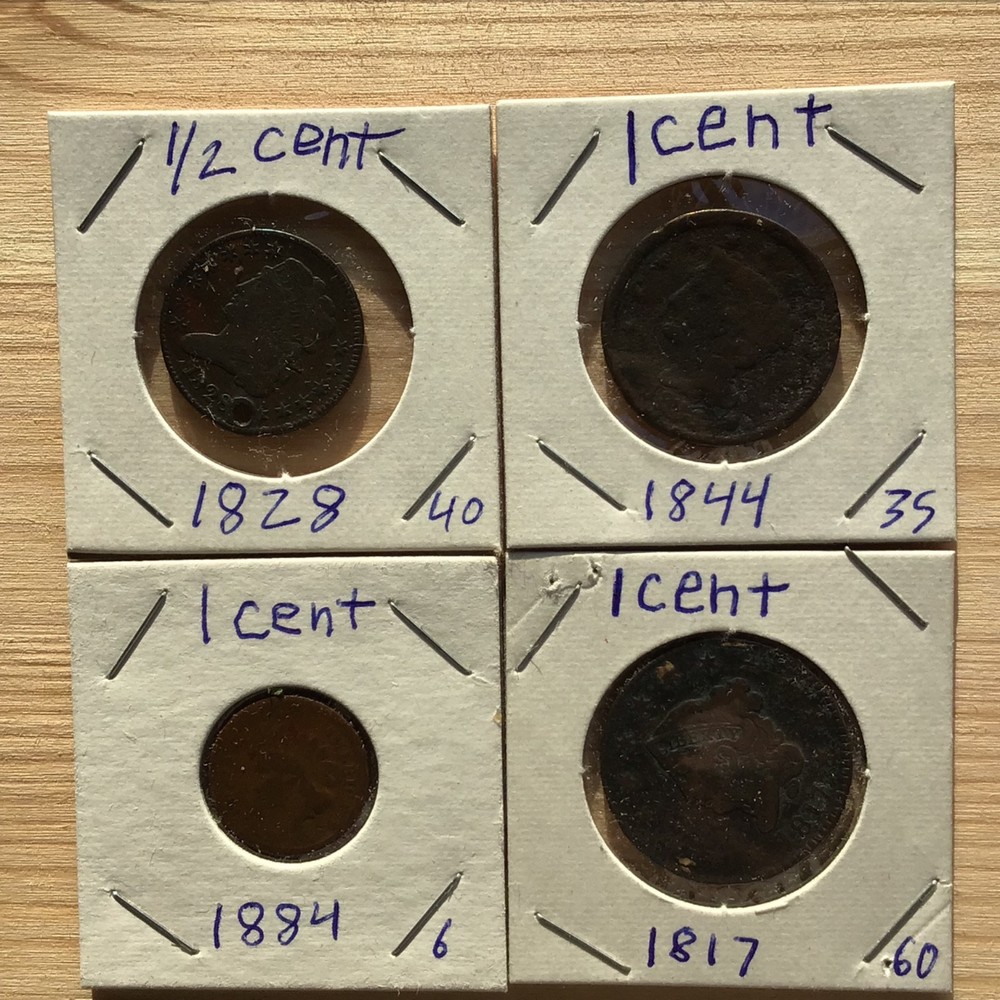 Assorted old U.S. coins 11 in total
