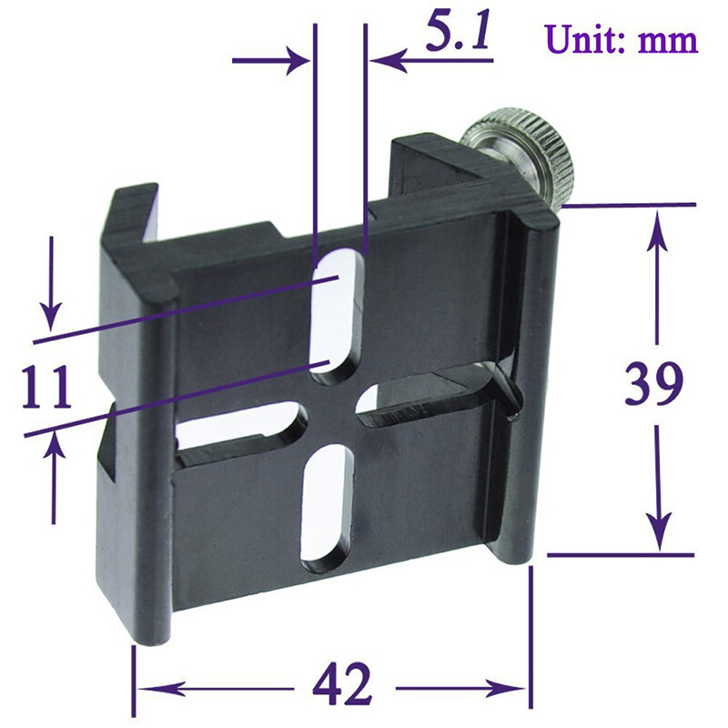 Universal Dovetail Base f Installation Finder Scope Green Laser Pointer Bracket