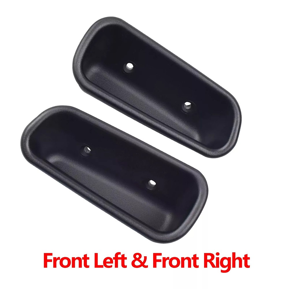 Pair For 1994-2001 Dodge Ram 1500 2500 3500 Front RH LH Door Pull Handle Cup