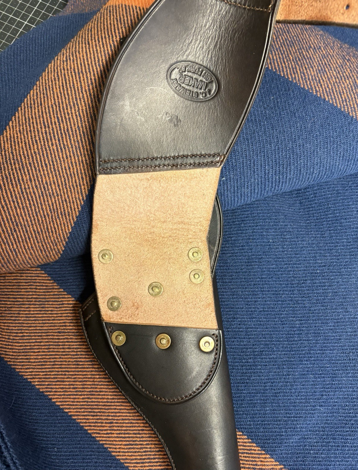 1881 Holster for Colt + S&W with Forsyth, Ordnance/Troop Saddler modification