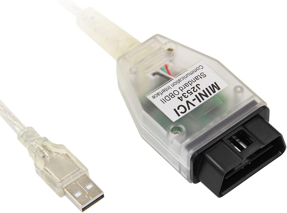 Mini Vci J2534 Cable Standard Obd2 Communication Interface for TIS Techstream...