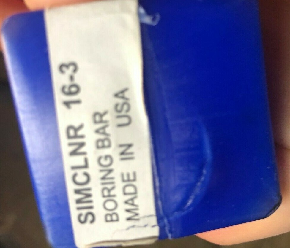 NIB SIMCLNR 16-3 Boring Bar