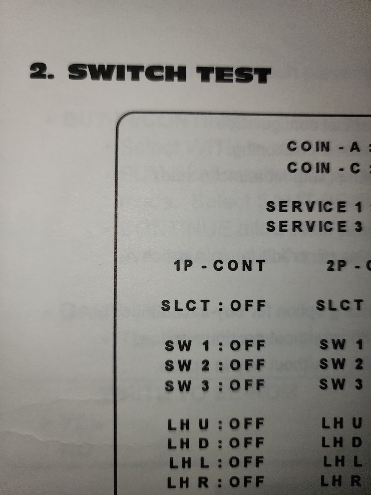 Ring Rage Arcade Manual Taito