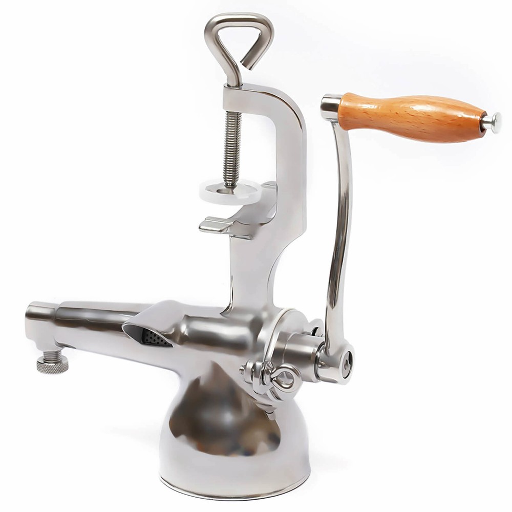 MANUAL JUICER WHEAT GRASS JUICING VEGETABLE EXTRACTOR HAND PRESSED SINGLE AUGER