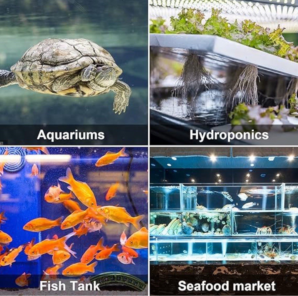 4”x2” Air Stone Cylinder For Fish & Plant In Aquarium & Hydroponic System-20 Ct