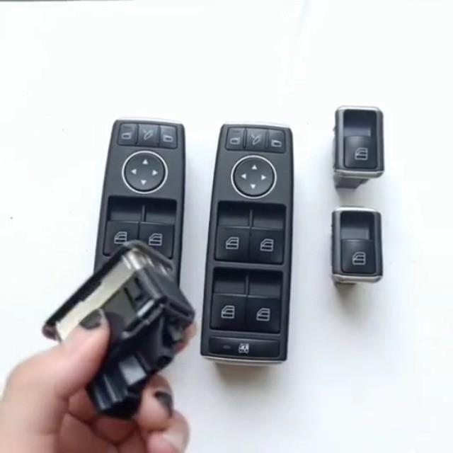 Power Window Lift Control Switch Button Complete, Driver Side Master Window Swit