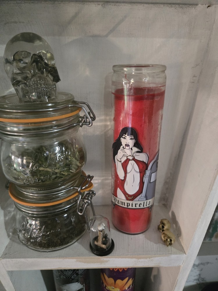 Vampirella Prayer Candle