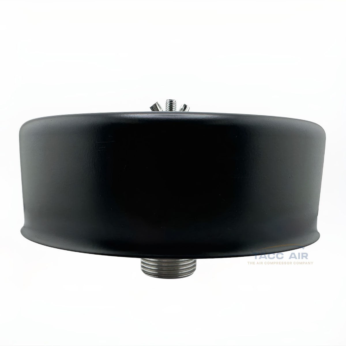 1" NPT Air Compressor Intake Filter Silencer Assembly Metal Housing W/ Element