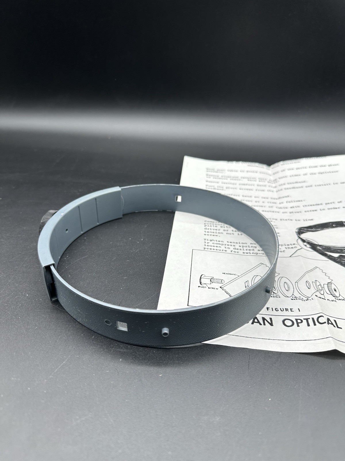 Donegan PT-7 OptiVisor REPLACEMENT Adjustable HEADBAND ONLY