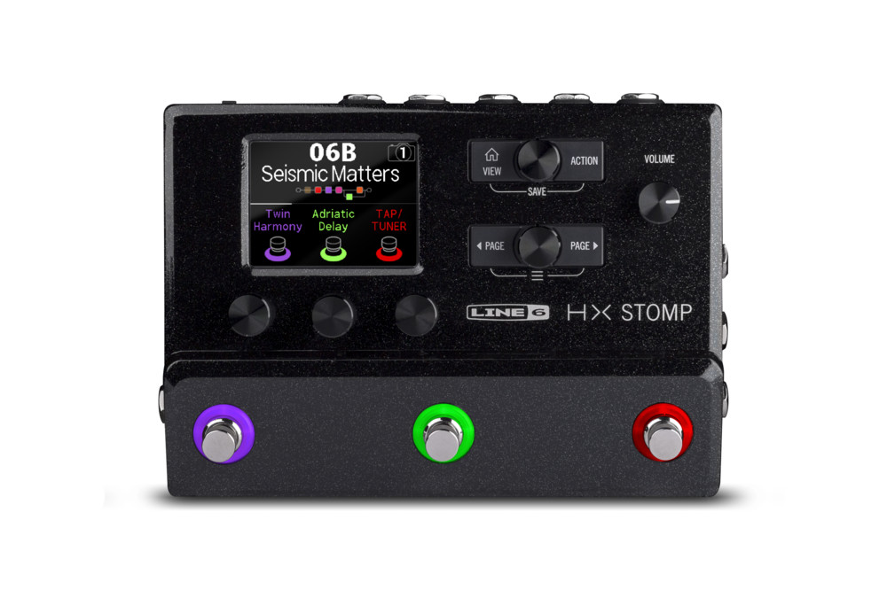 Open Box Line 6 HX Stomp Amp & Effects Processor Guitar Multi Effects Pedal