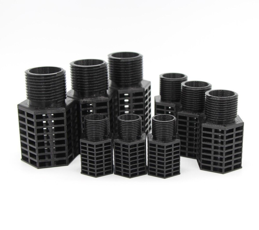 Bulkhead Screen Fitting for Aquariums and Hydroponics