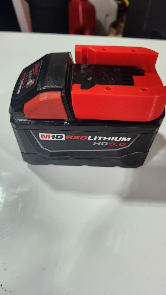 Milwaukee M18 Battery Holder / Bracket / Mount