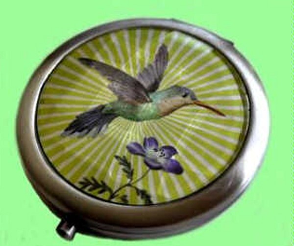 Hummingbird Compact Mirror