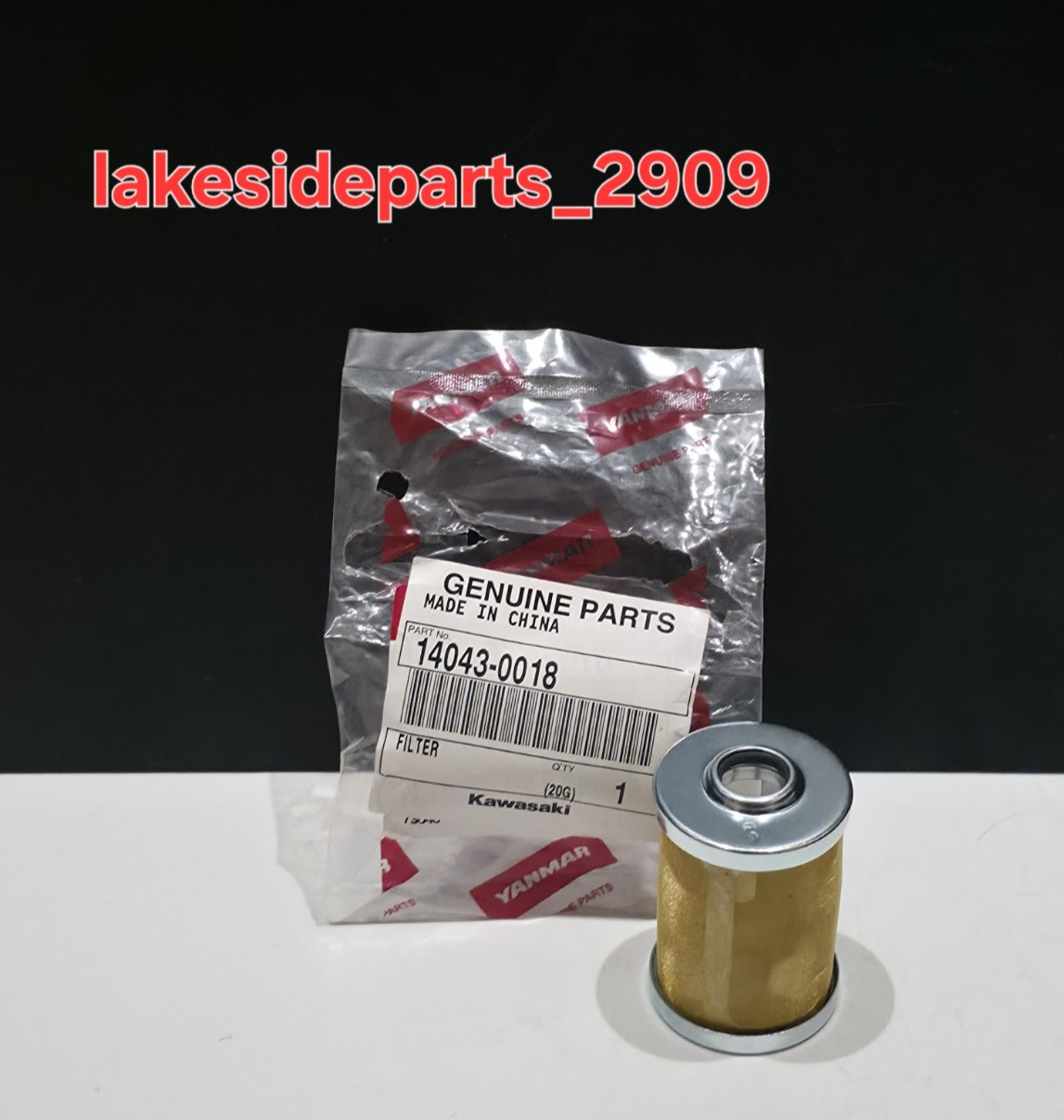 GENUINE KAWASAKI MULE PRO-DX DXT DIESEL WATER SEPARATOR FILTER 14043-0018