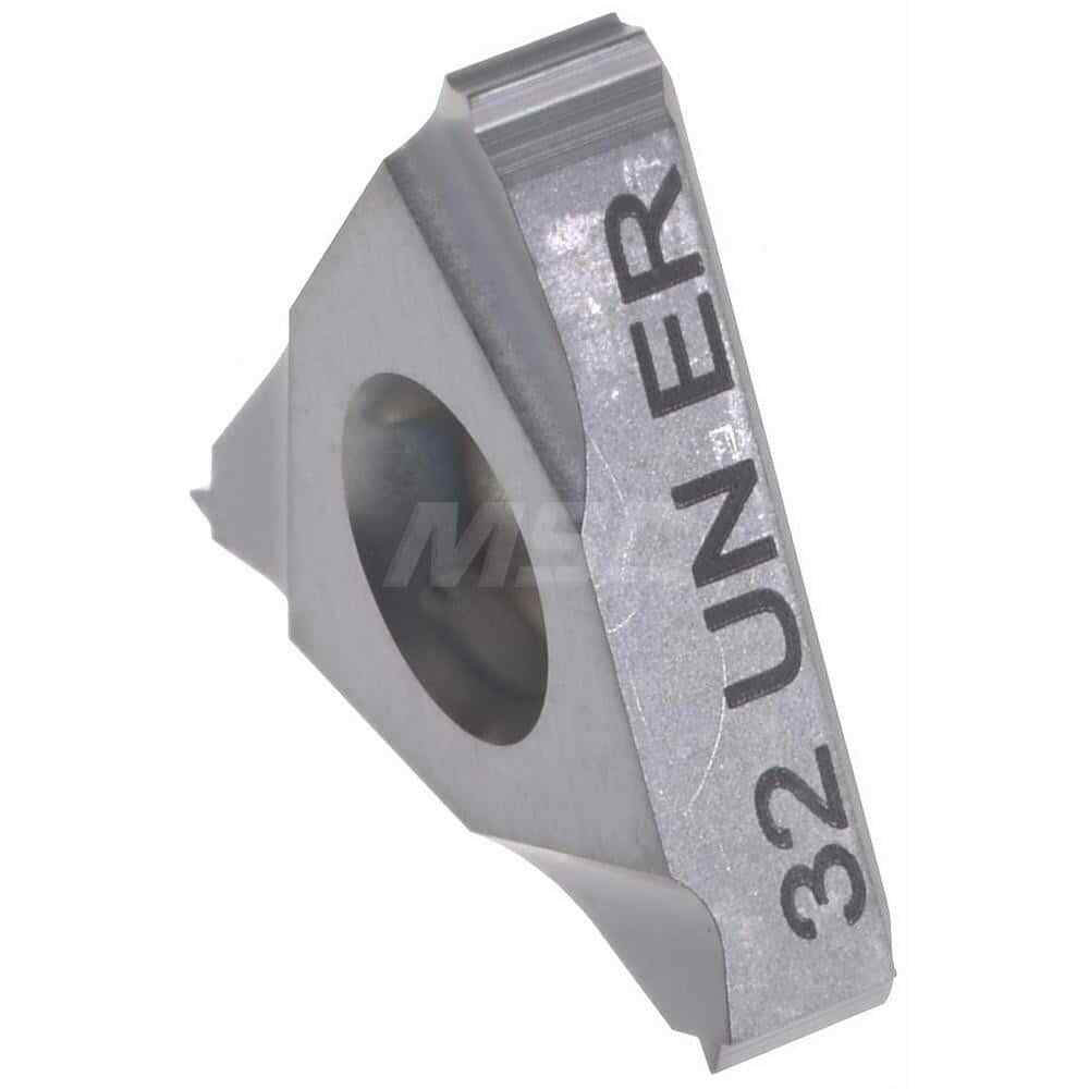 Hertel 16ER32UN HG225TR Carbide Laydown Threading Insert, 1 Insert