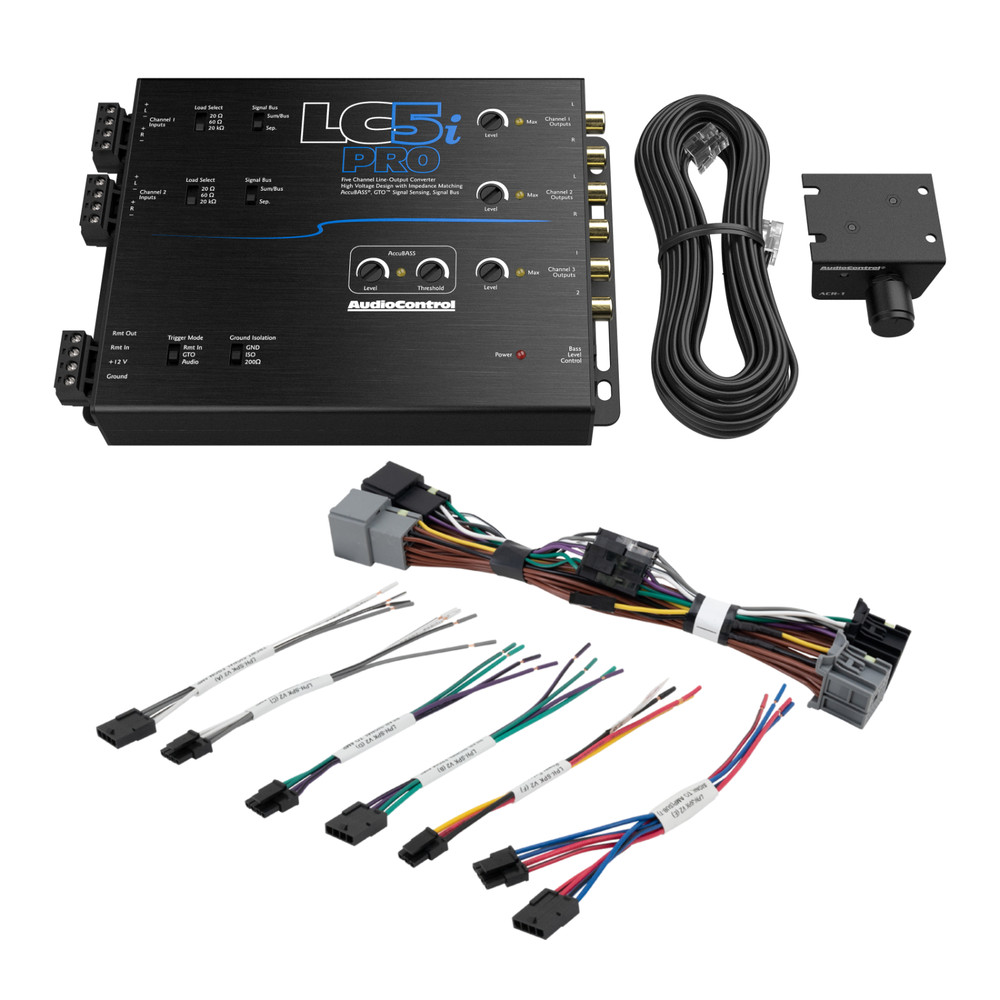 AudioControl LC5i PRO+LPHGM72 Amplifier Integration Solution for Non-Amp GM