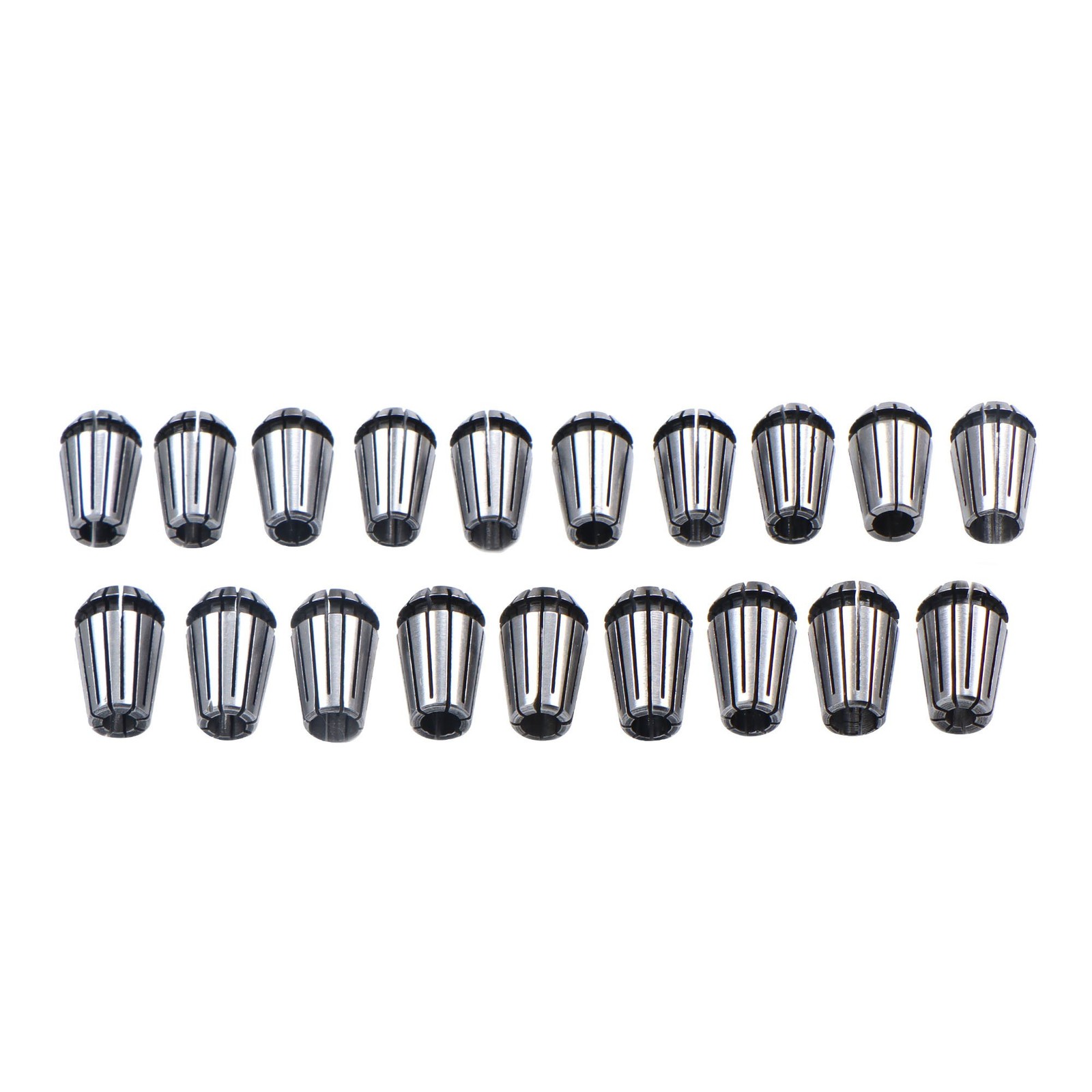 19 Pack ER16 Spring Collet Set For CNC Milling Lathe Tool Engraving Machine